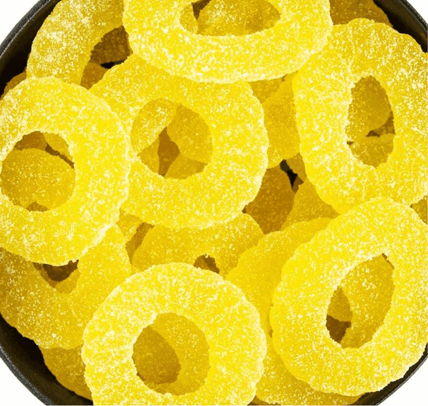 Image de Tranche Ananas, une friandise savoureuse disponible sur Friandises Magic.