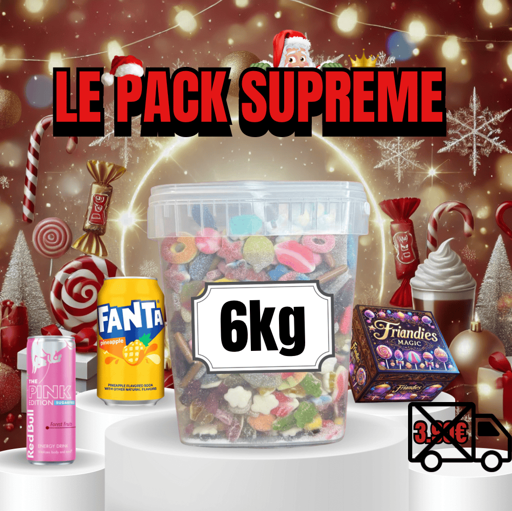 Le Pack Suprême - 6KG de Bonbons et Cadeaux Inoubliables ! 🍬✨