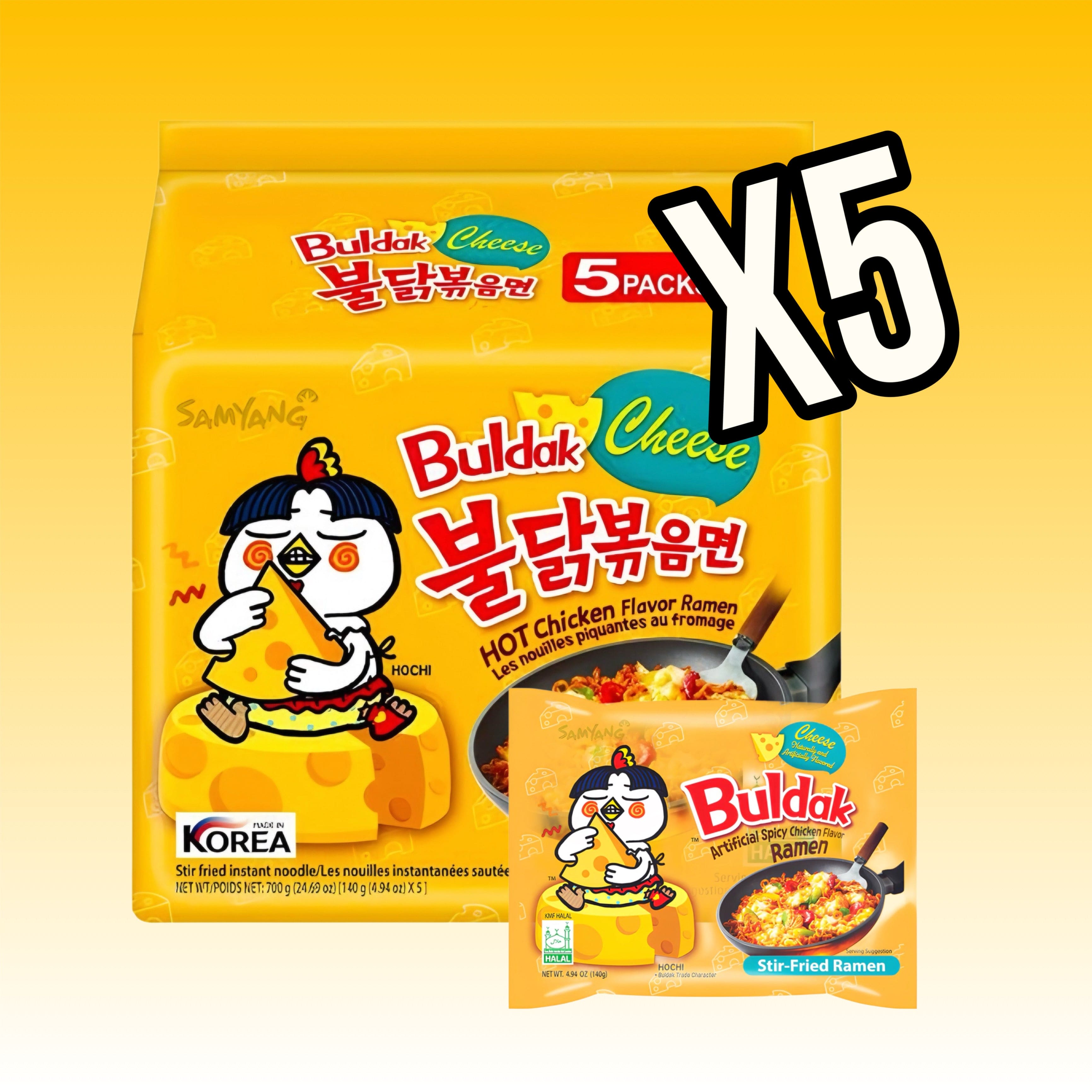 Buldak Ramen Fromage X5