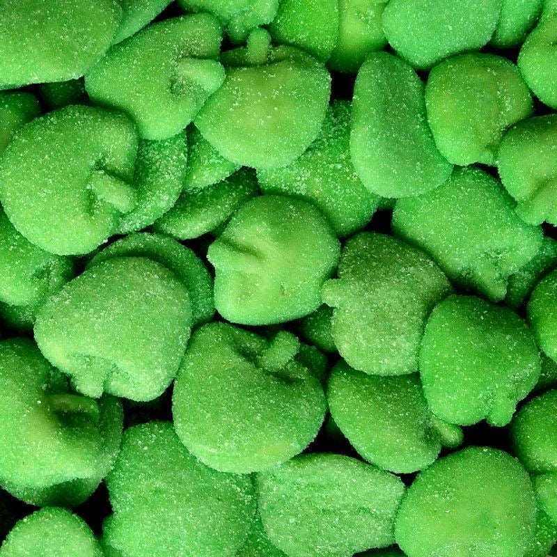Image de Pommes Vertes Fouettées, une friandise savoureuse disponible sur Friandises Magic.