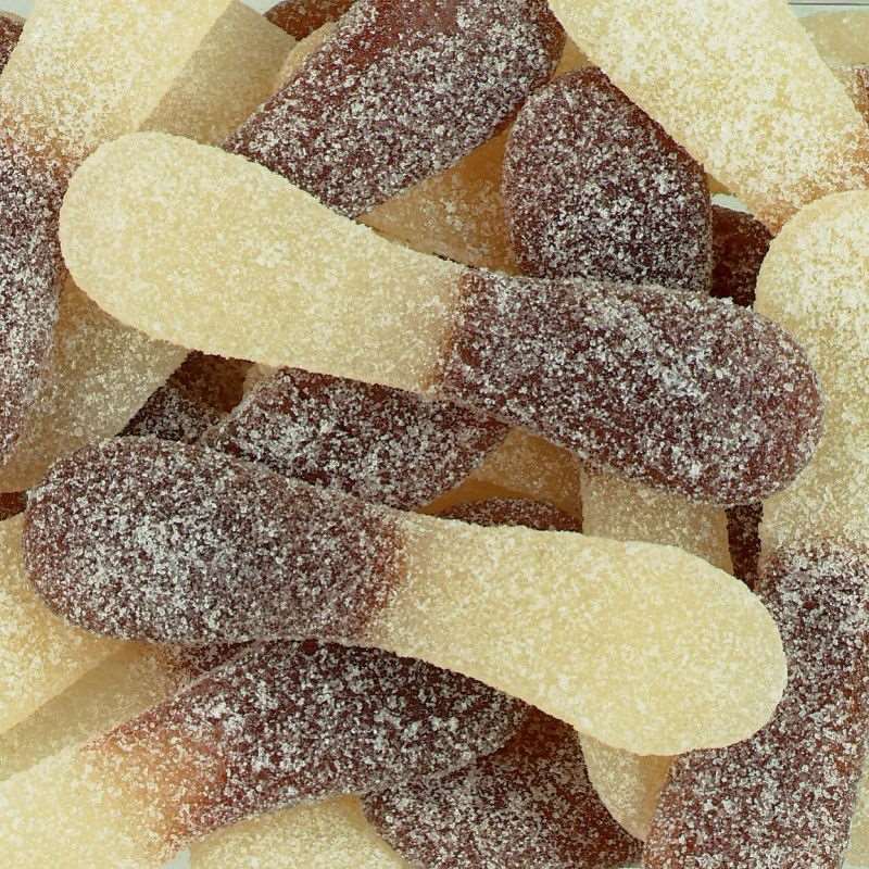 Image de Langues De Chat Cola, une friandise savoureuse disponible sur Friandises Magic.