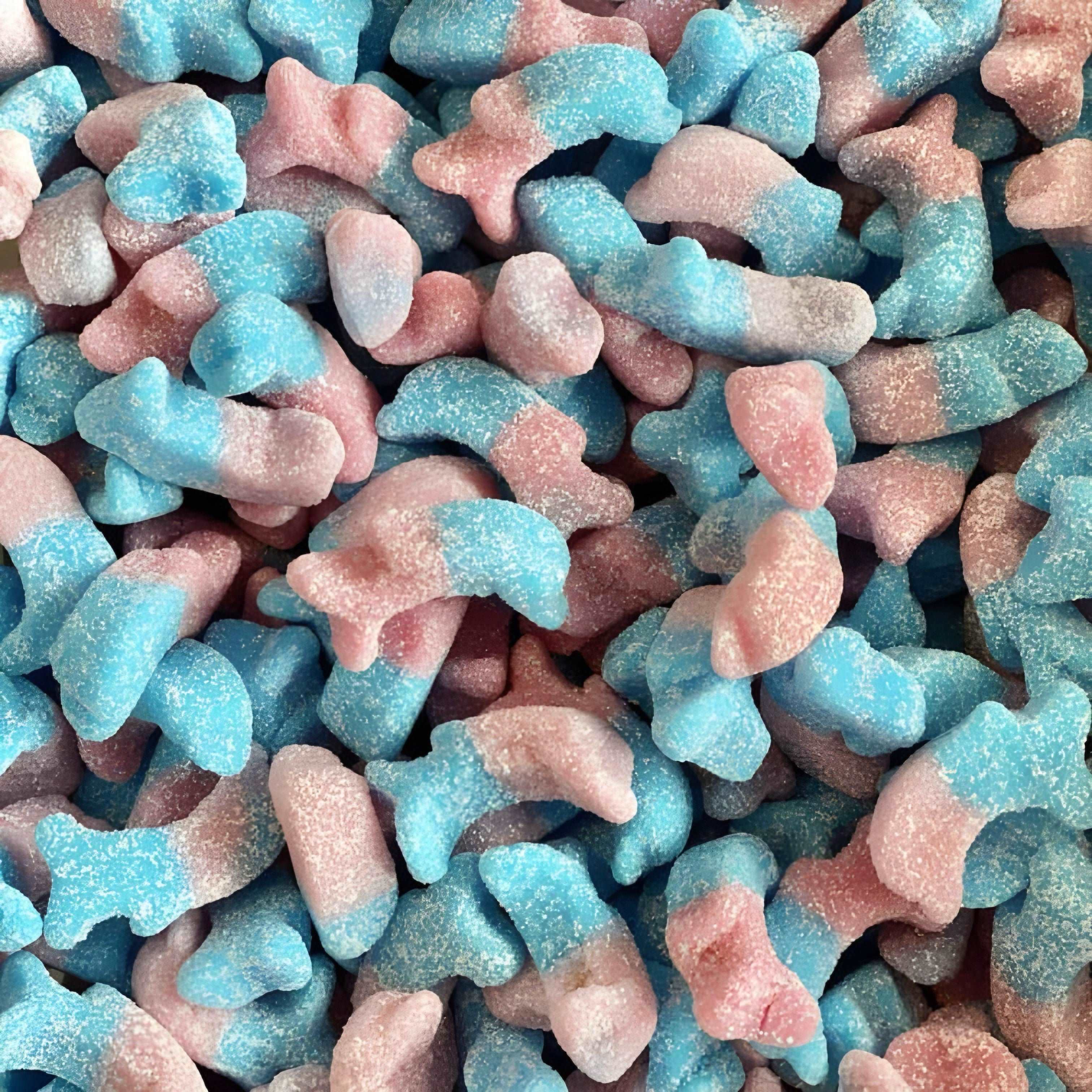 Image de Dauphin Bubblegum, une friandise savoureuse disponible sur Friandises Magic.